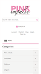 Mobile Screenshot of pinkimpulseinternational.com